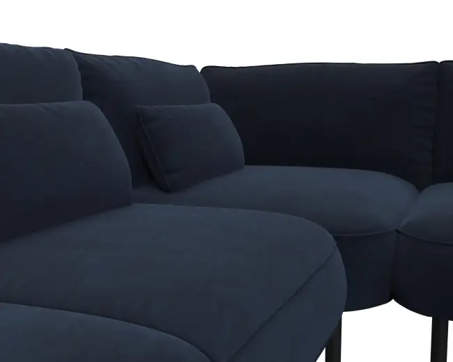 Cortona 2.5 Sitzer Eckcouch Open-End 4