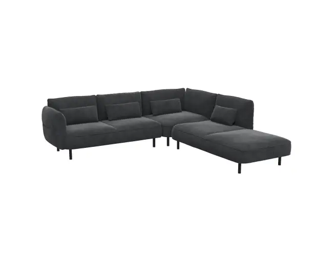 Cortona 2.5 Sitzer Eckcouch Open-End 2