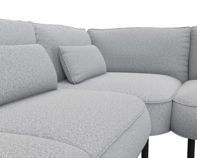Cortona 2.5 Sitzer Eckcouch Open-End 4