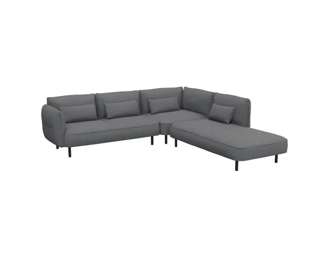 Cortona 2.5 Sitzer Eckcouch Open-End 2