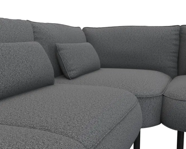 Cortona 2.5 Sitzer Eckcouch Open-End 4