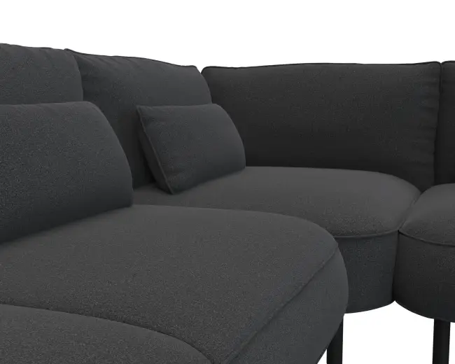 Cortona 2.5 Sitzer Eckcouch Open-End 4