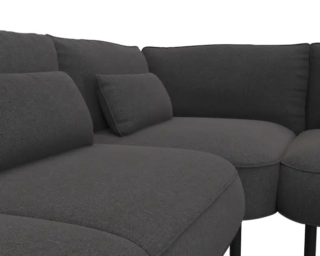 Cortona 2.5 Sitzer Eckcouch Open-End 4