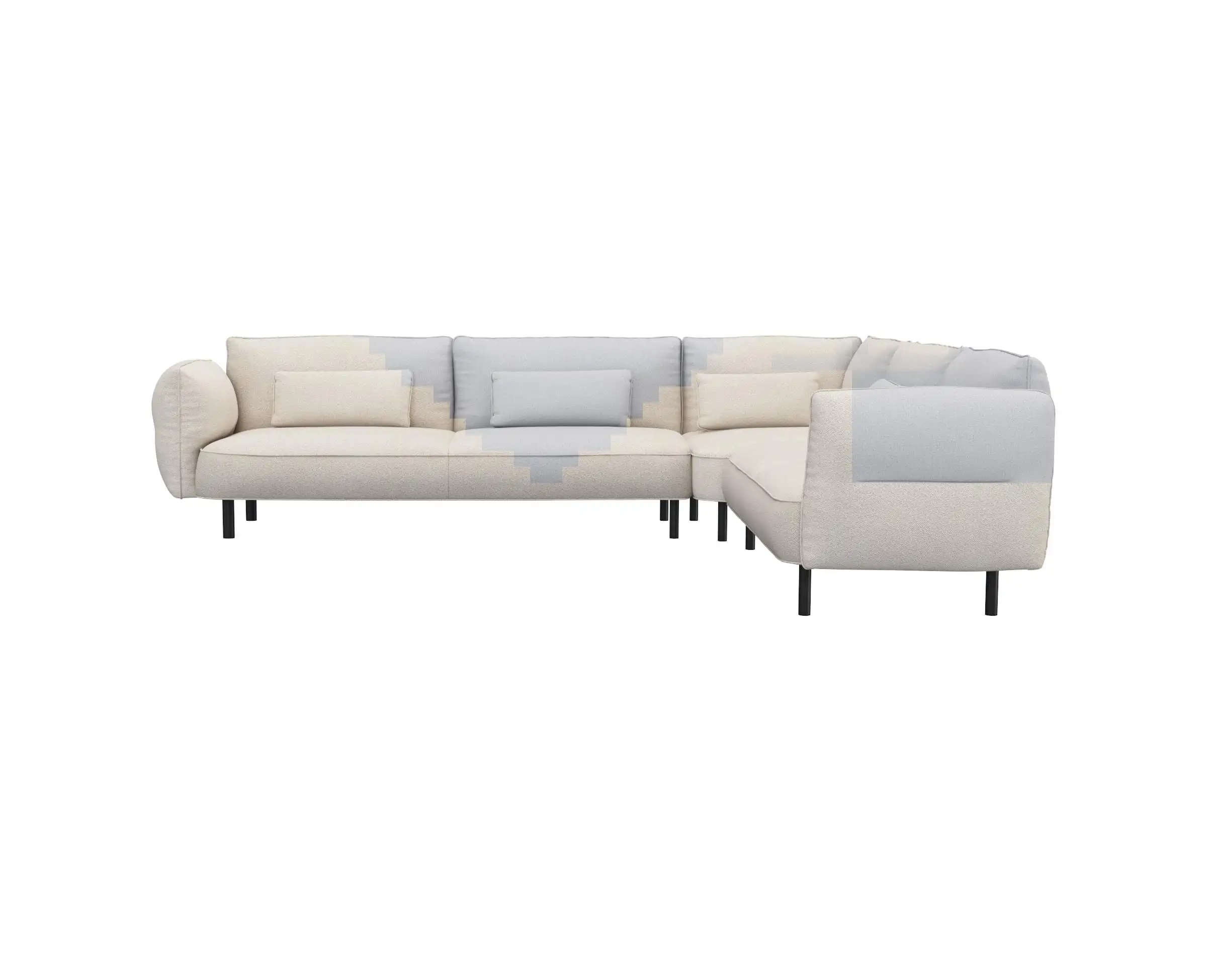 Flexlux 3 Sitzer Eckcouch II Bild 1
