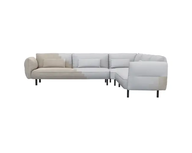 Cortona 3 Sitzer Eckcouch II 1