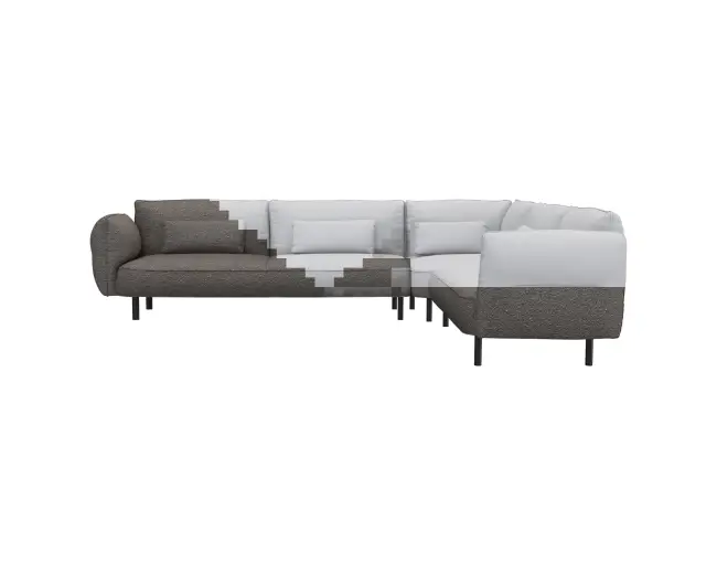 Cortona 3 Sitzer Eckcouch II 1