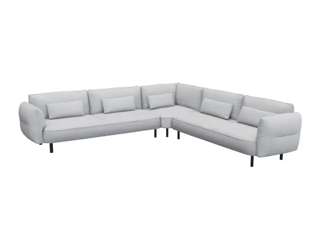 Cortona 3 Sitzer Eckcouch 2