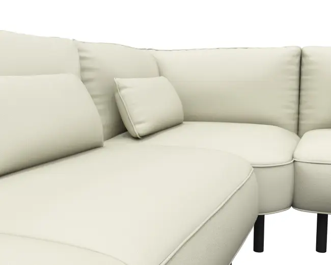 Cortona 3 Sitzer Eckcouch 4
