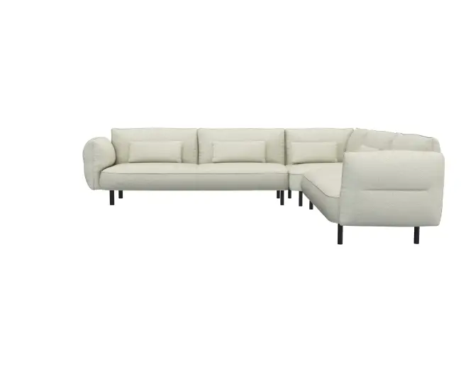 Cortona 3 Sitzer Eckcouch 1