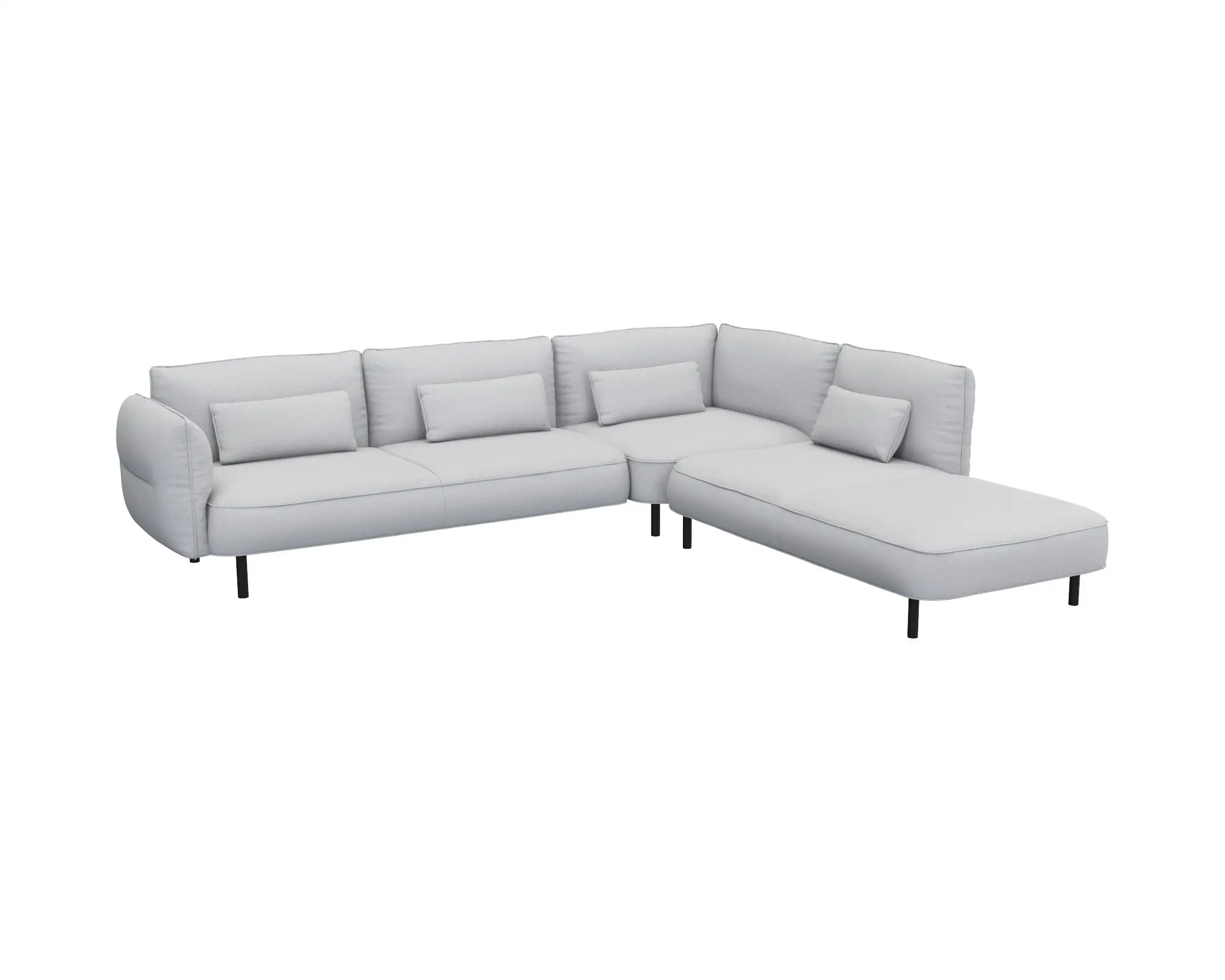 Flexlux 3 Sitzer Eckcouch Open-End Bild 2