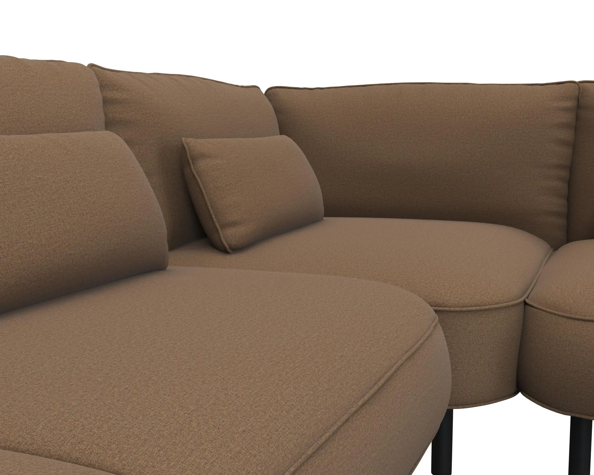 Flexlux 3 Sitzer Eckcouch Open-End Bild 4