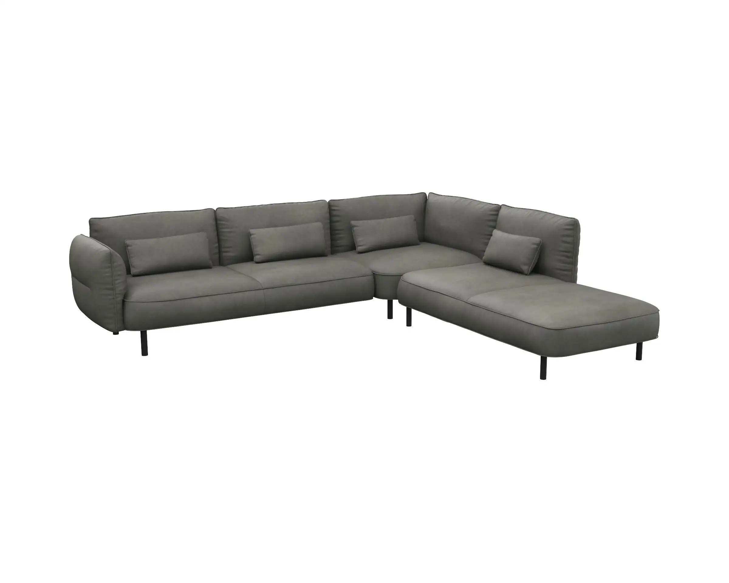 Flexlux 3 Sitzer Eckcouch Open-End Bild 2