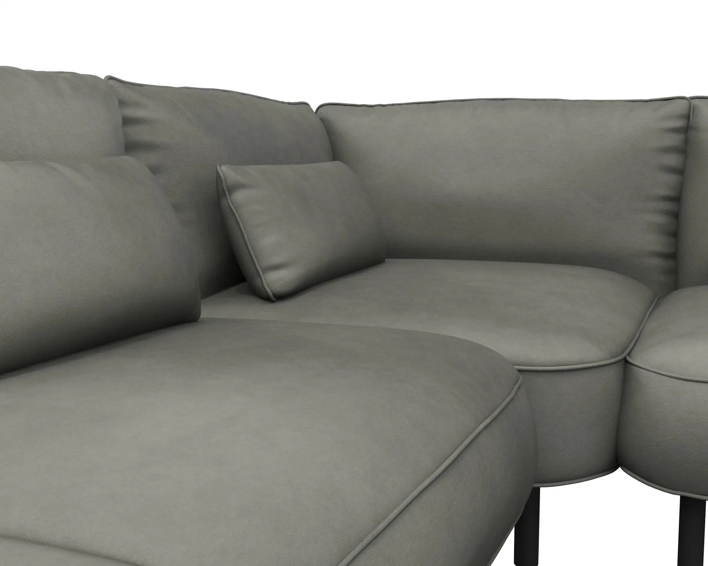 Flexlux 3 Sitzer Eckcouch Open-End Bild 4