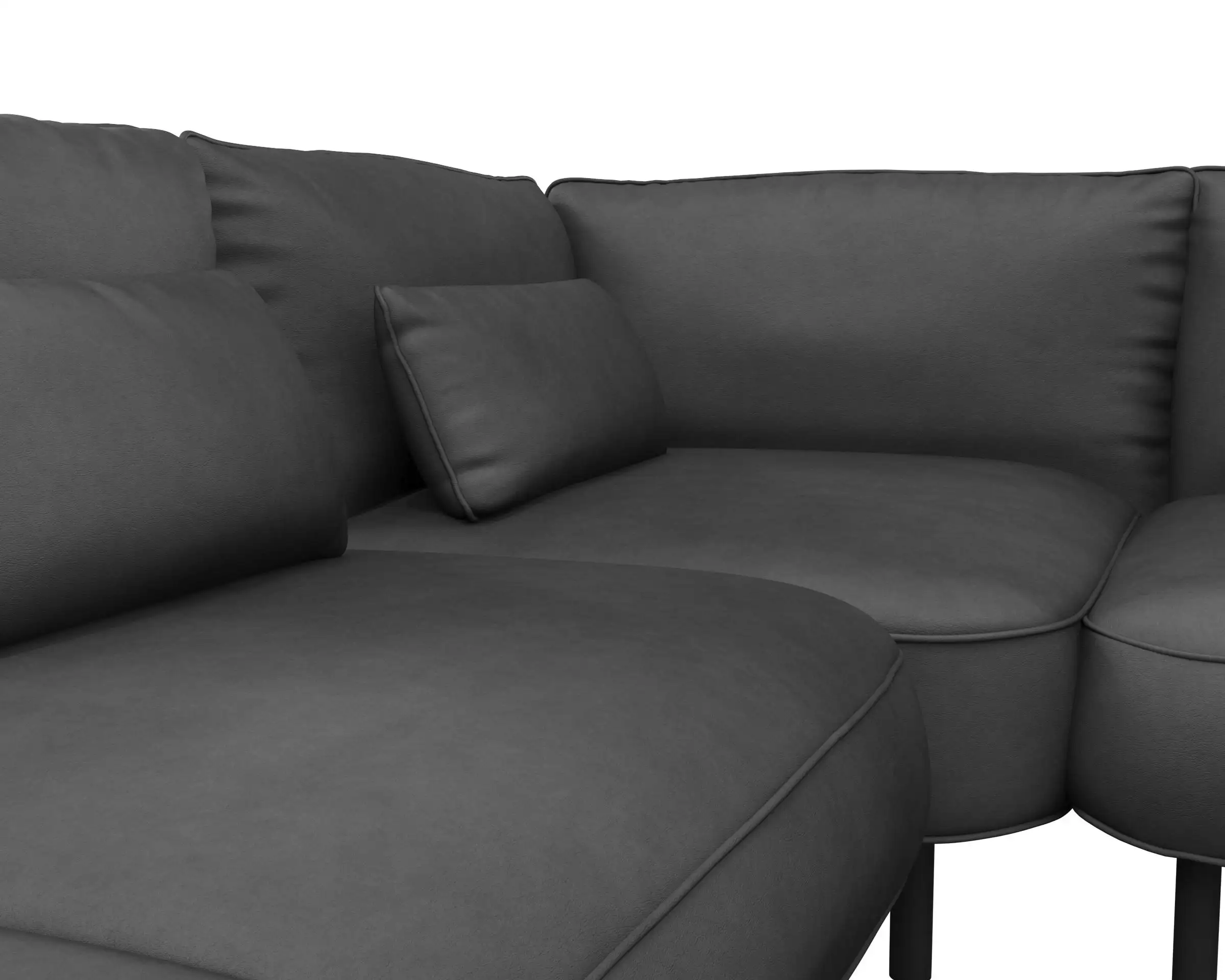 Flexlux 3 Sitzer Eckcouch Open-End Bild 4