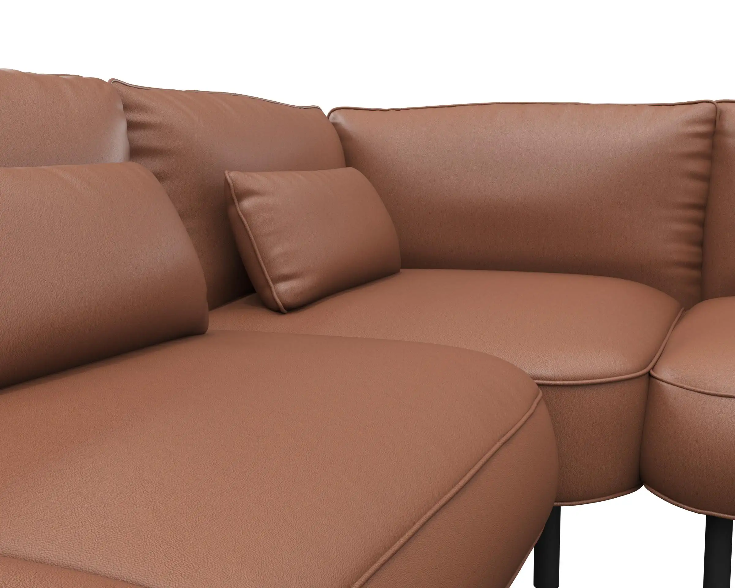 Flexlux 3 Sitzer Eckcouch Open-End Bild 4