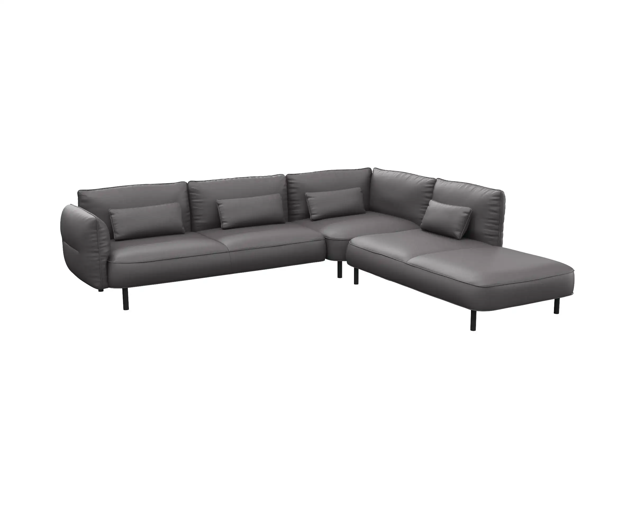 Flexlux 3 Sitzer Eckcouch Open-End Bild 2
