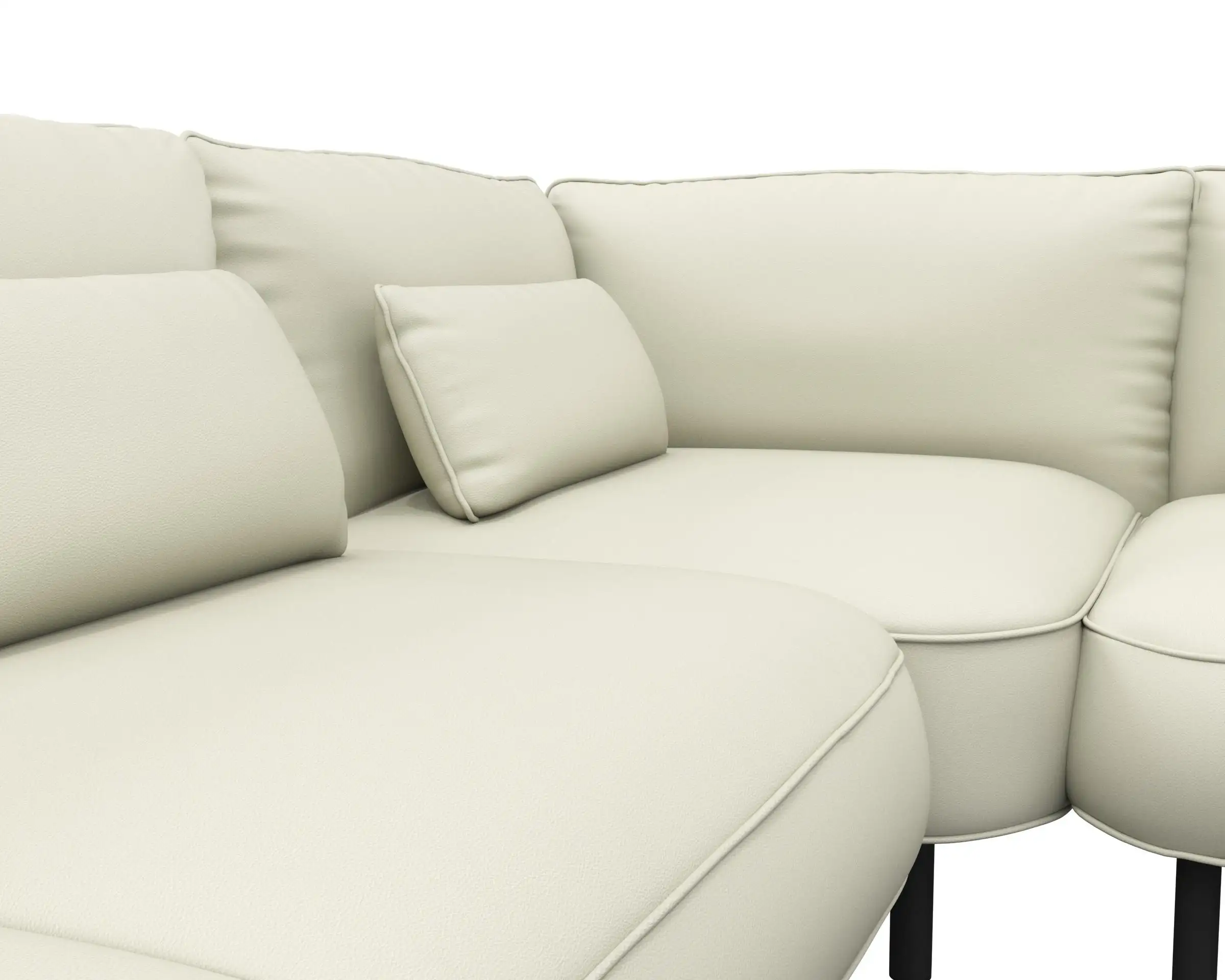 Flexlux 3 Sitzer Eckcouch Open-End Bild 4