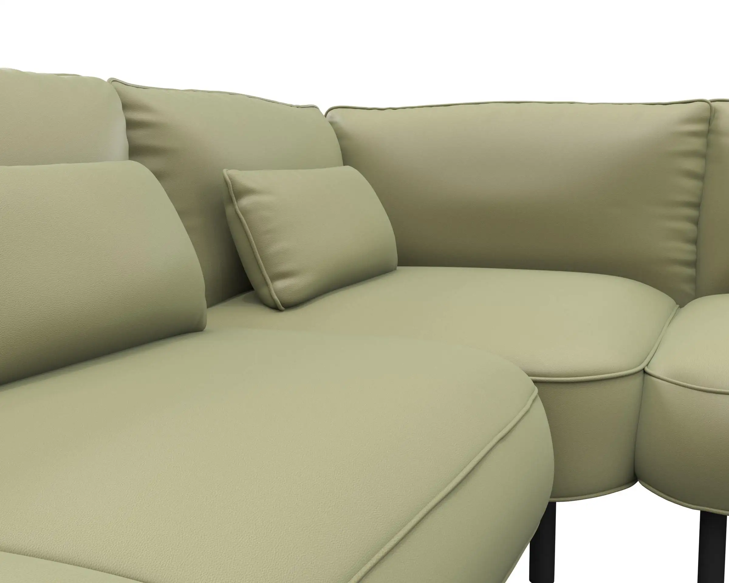 Flexlux 3 Sitzer Eckcouch Open-End Bild 4