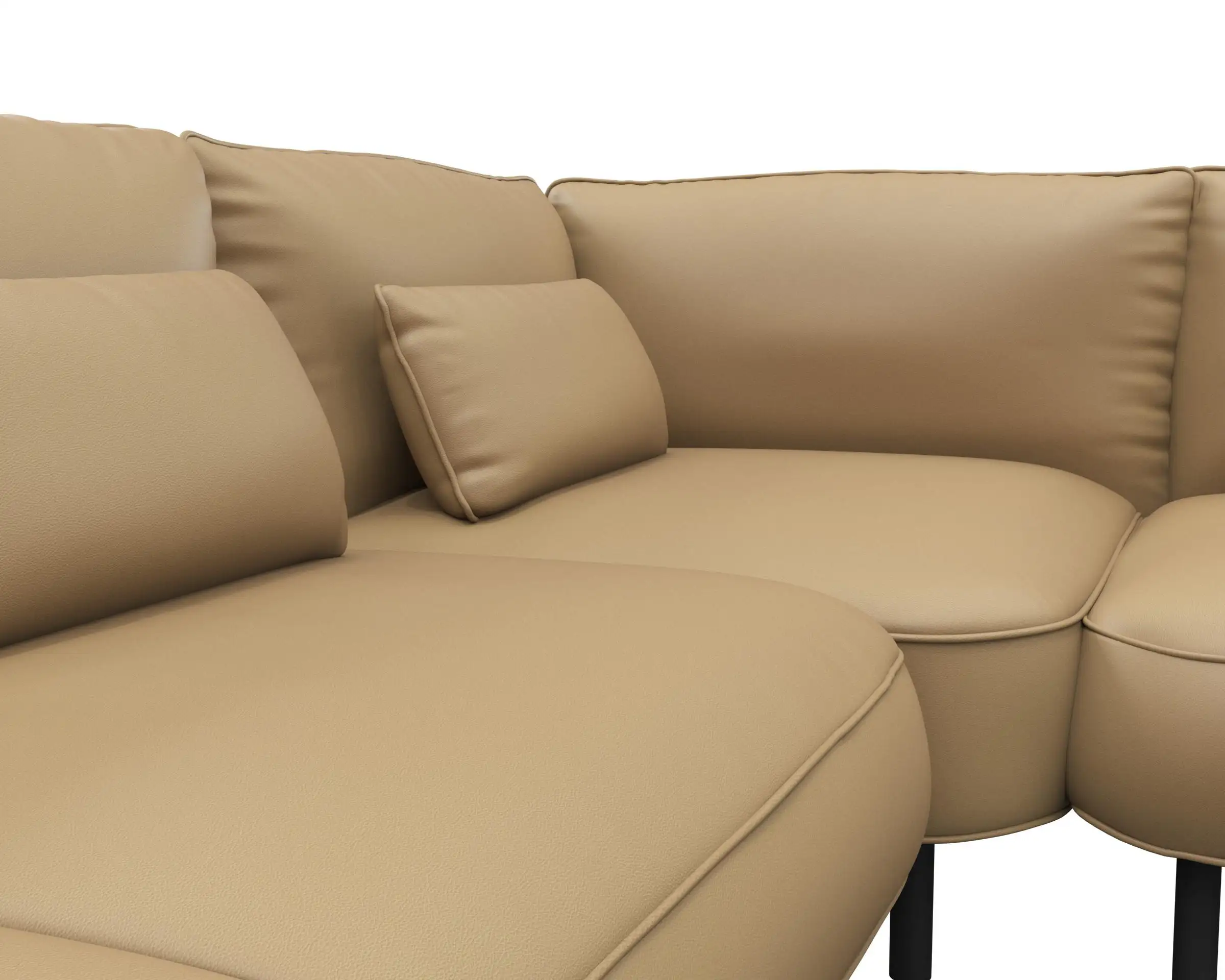 Flexlux 3 Sitzer Eckcouch Open-End Bild 4