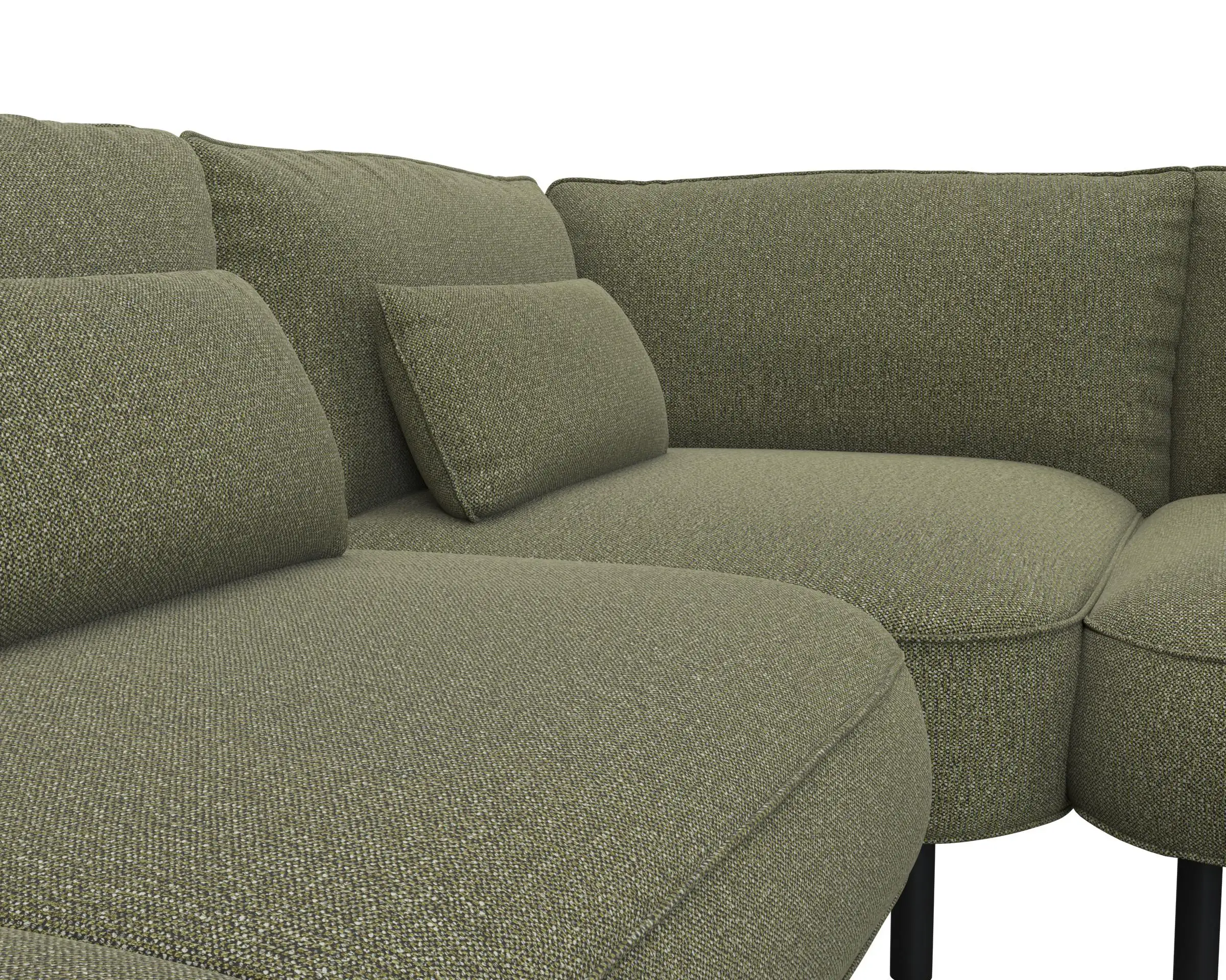 Flexlux 3 Sitzer Eckcouch Open-End Bild 4