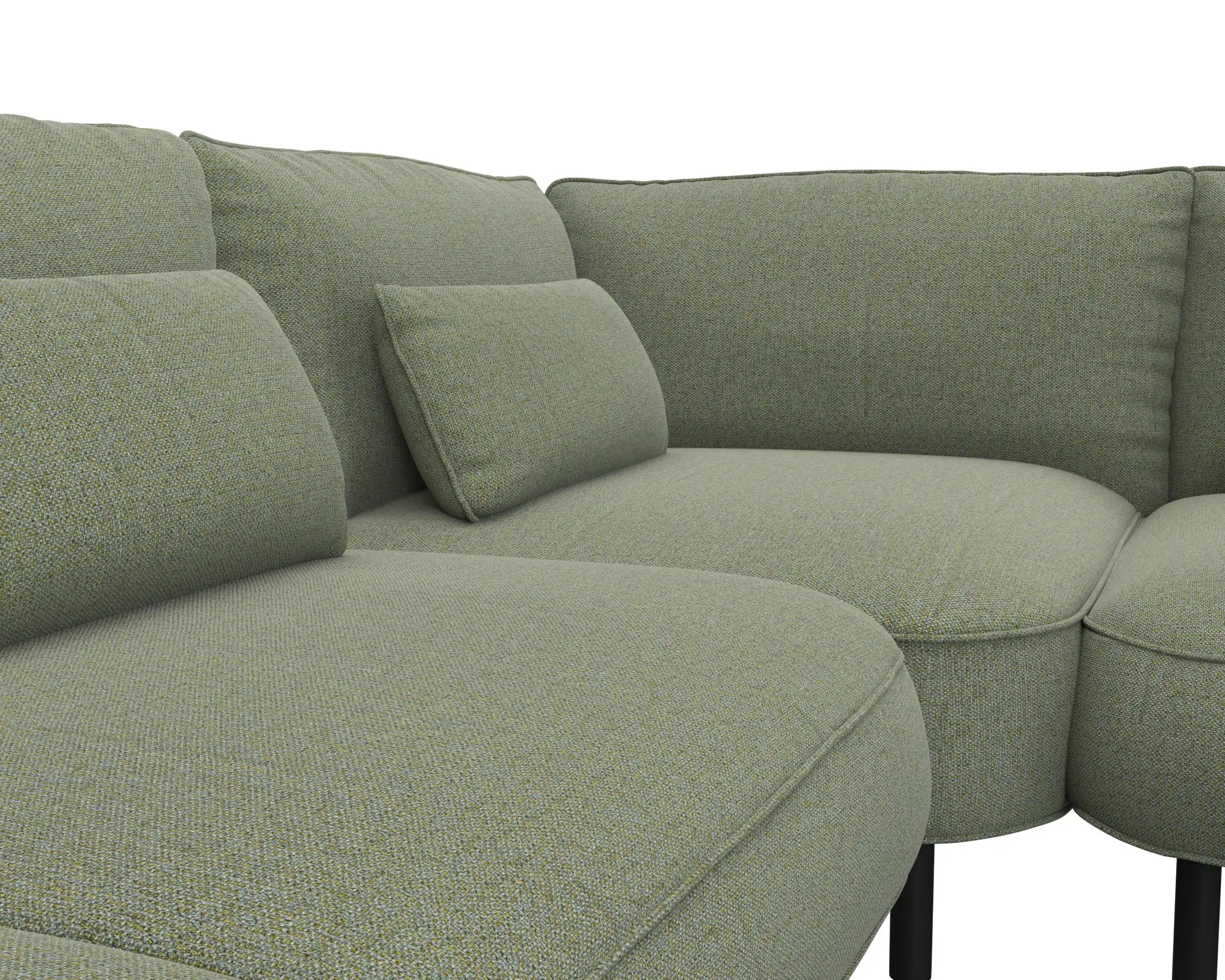 Flexlux 3 Sitzer Eckcouch Open-End Bild 4