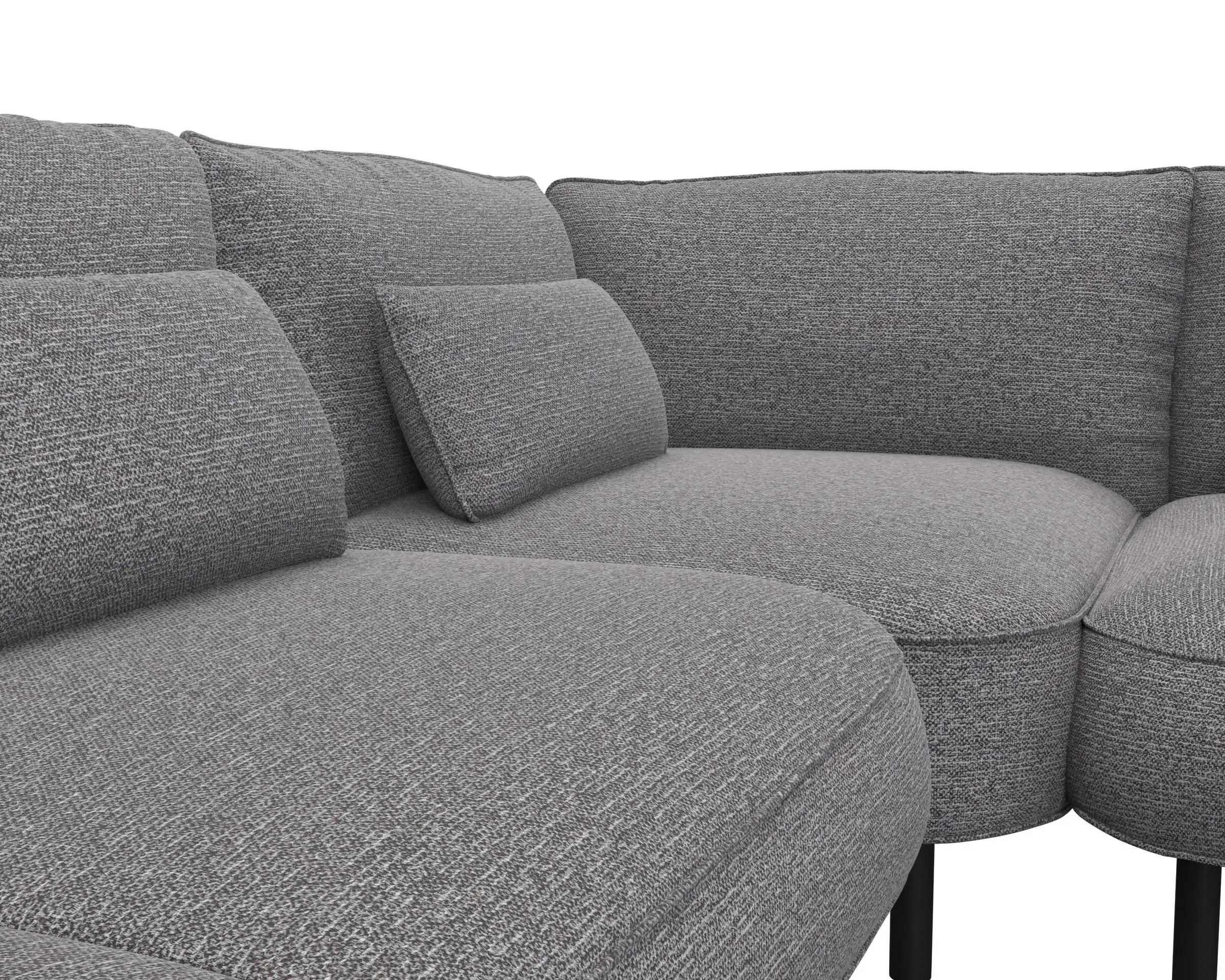 Flexlux 3 Sitzer Eckcouch Open-End Bild 4