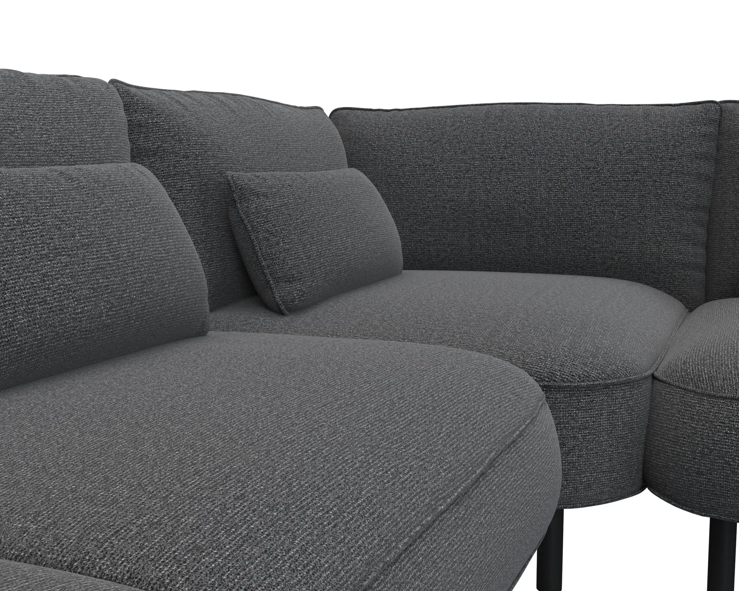 Flexlux 3 Sitzer Eckcouch Open-End Bild 4