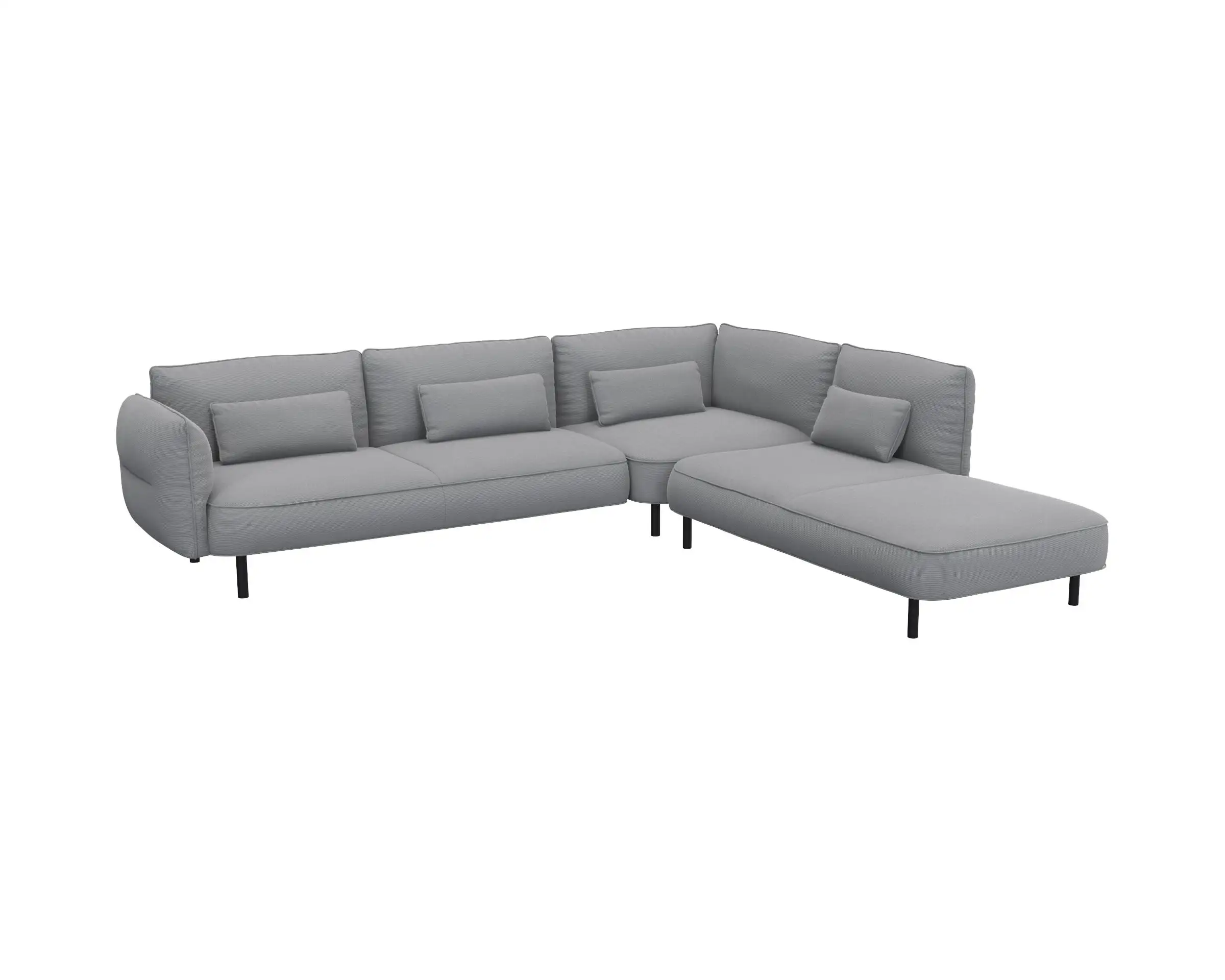 Flexlux 3 Sitzer Eckcouch Open-End Bild 2