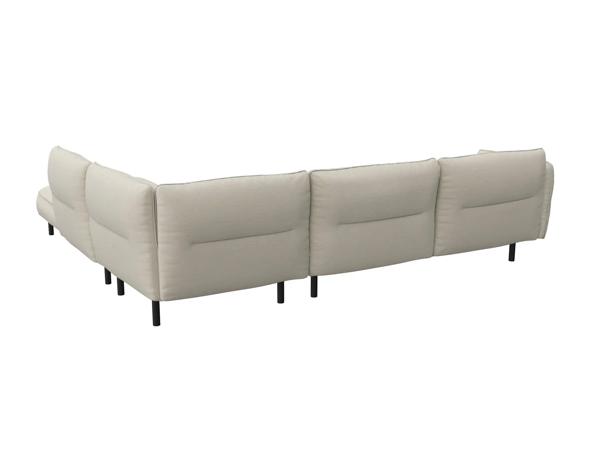 Flexlux 3 Sitzer Eckcouch Open-End Bild 3