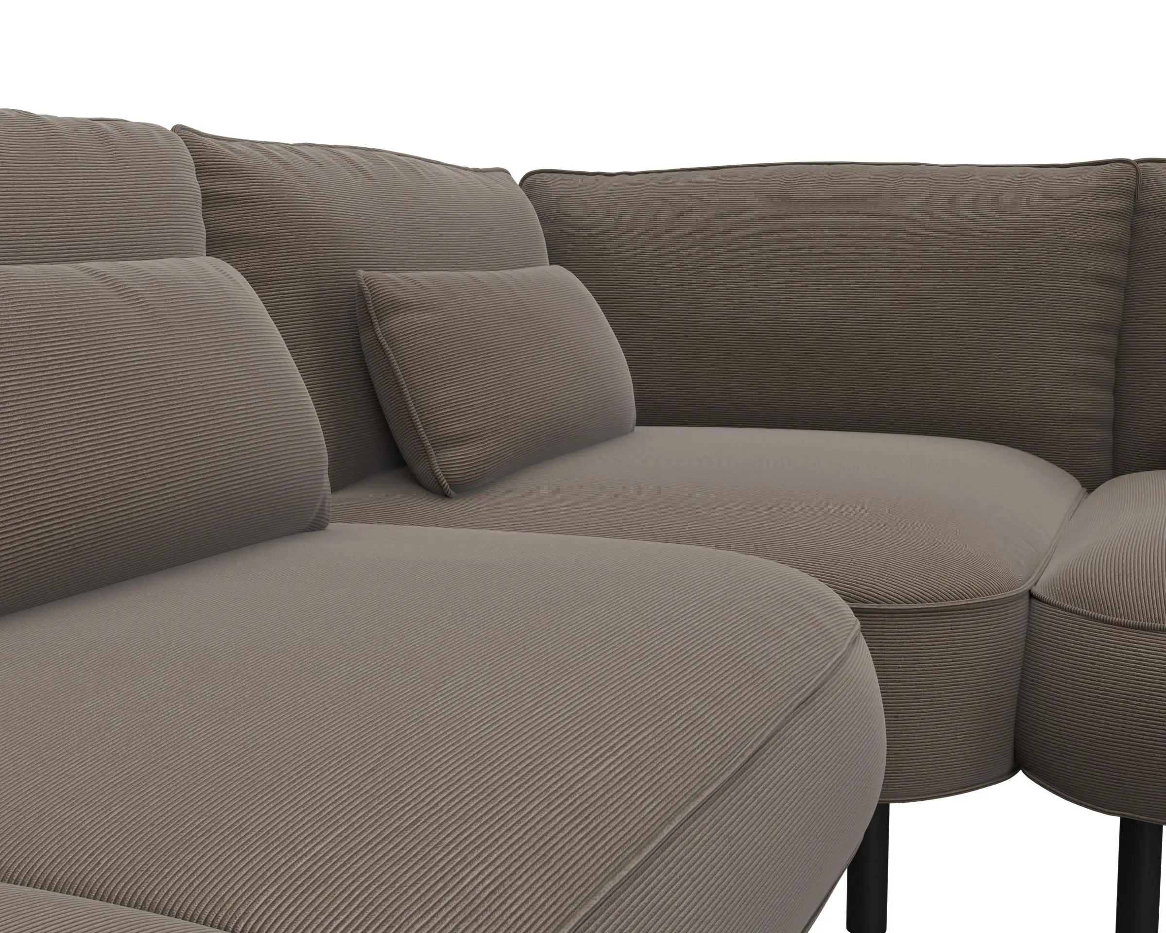 Flexlux 3 Sitzer Eckcouch Open-End Bild 4