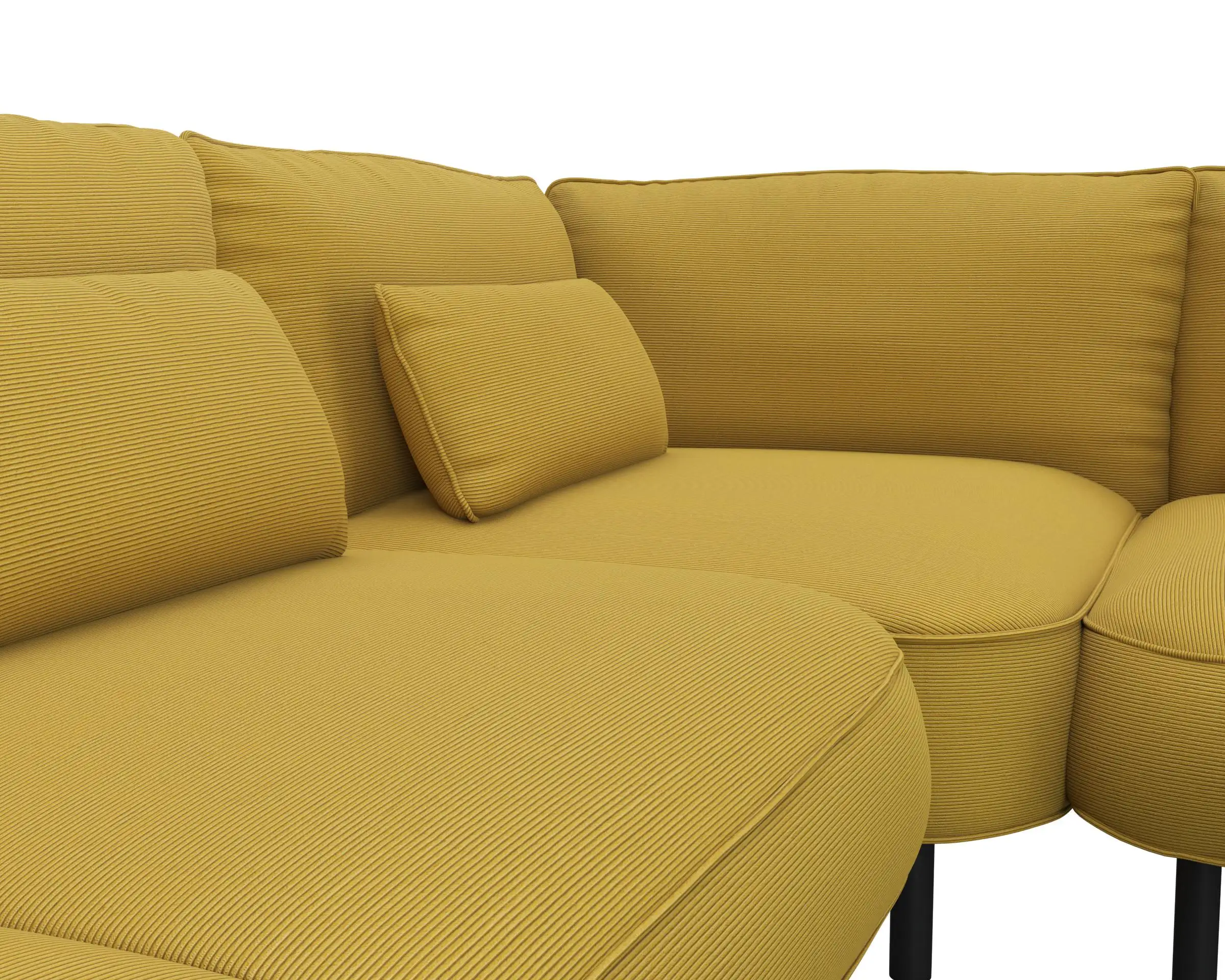 Flexlux 3 Sitzer Eckcouch Open-End Bild 4