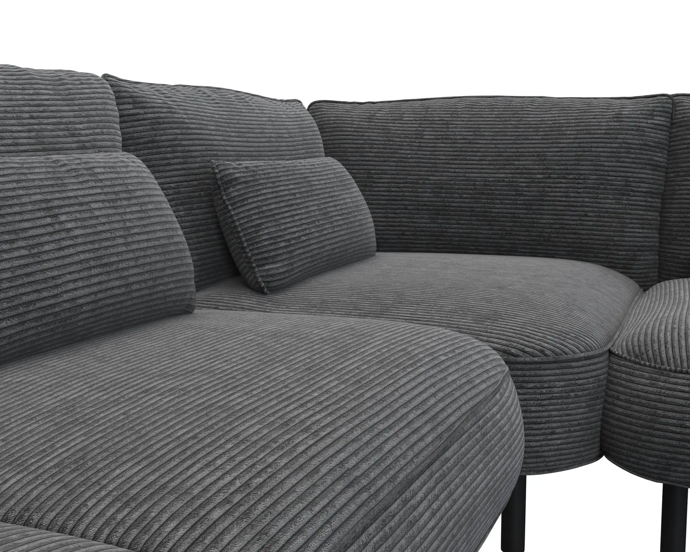 Flexlux 3 Sitzer Eckcouch Open-End Bild 4