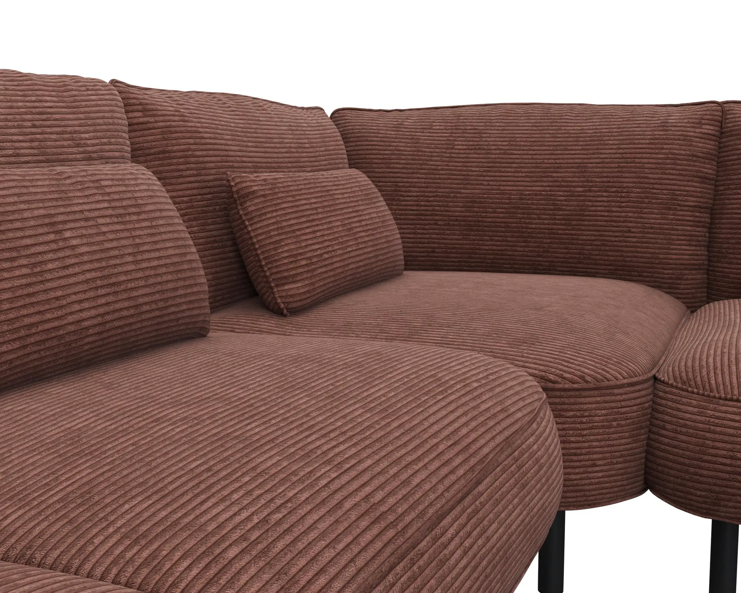 Flexlux 3 Sitzer Eckcouch Open-End Bild 4