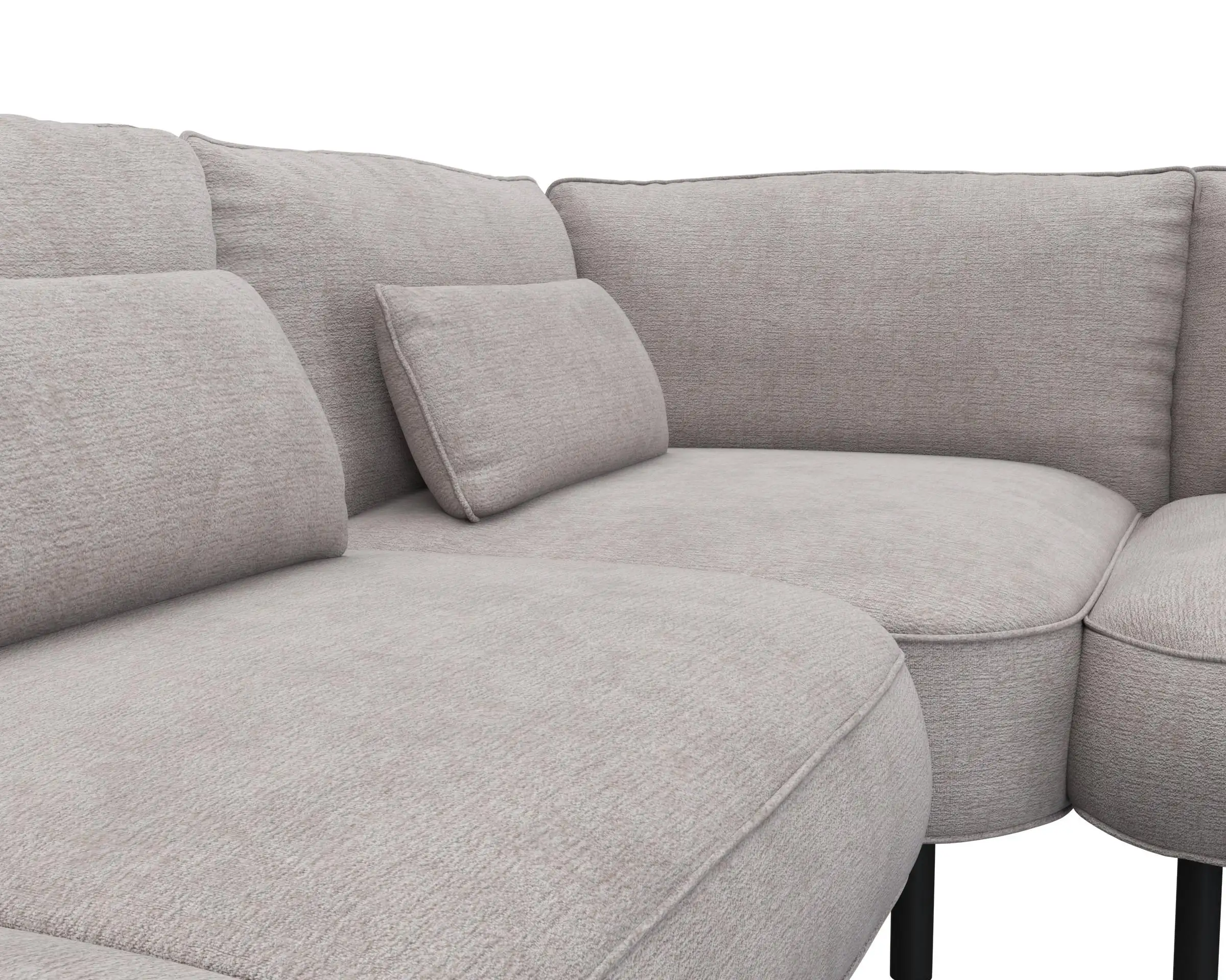 Flexlux 3 Sitzer Eckcouch Open-End Bild 4