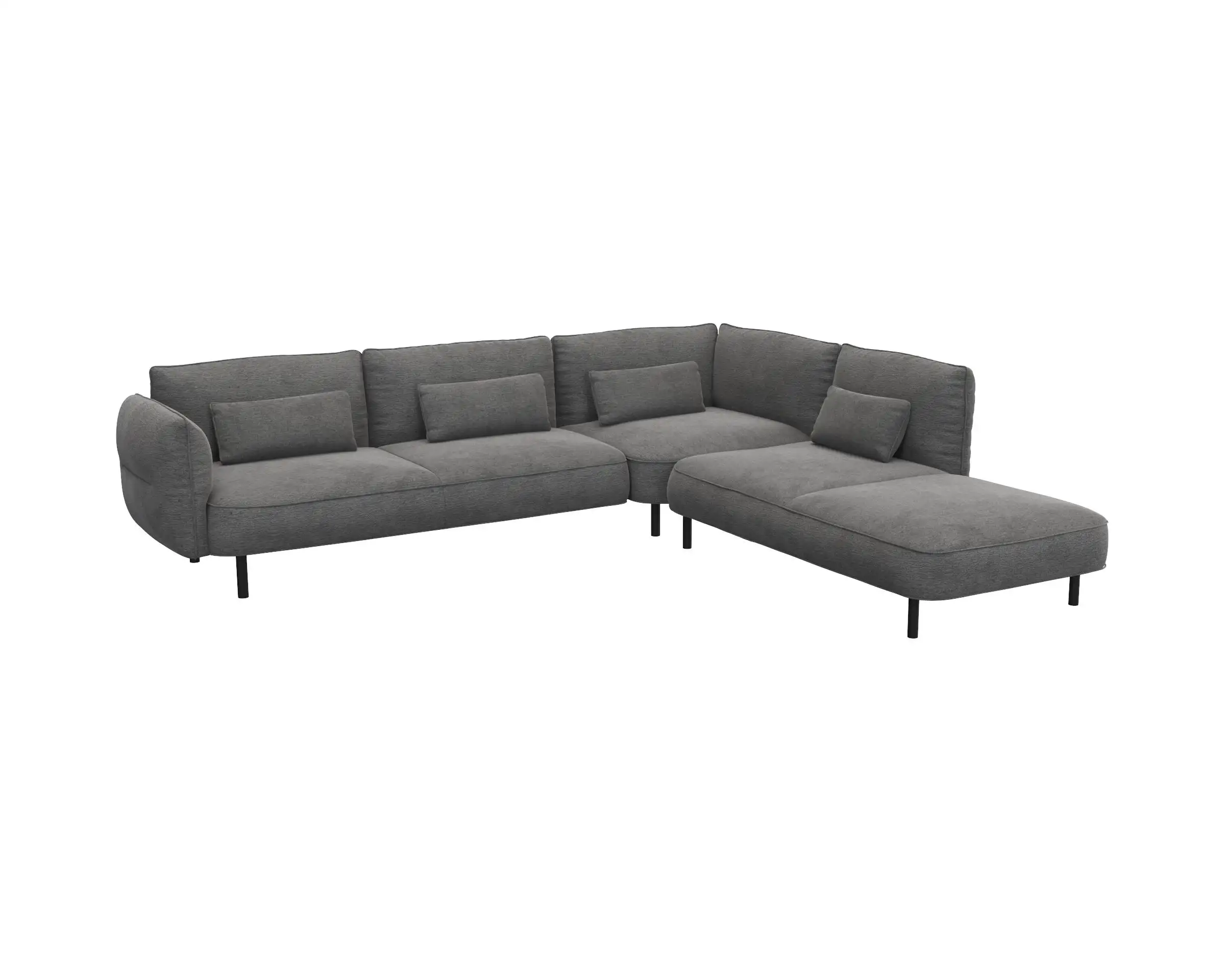 Flexlux 3 Sitzer Eckcouch Open-End Bild 2