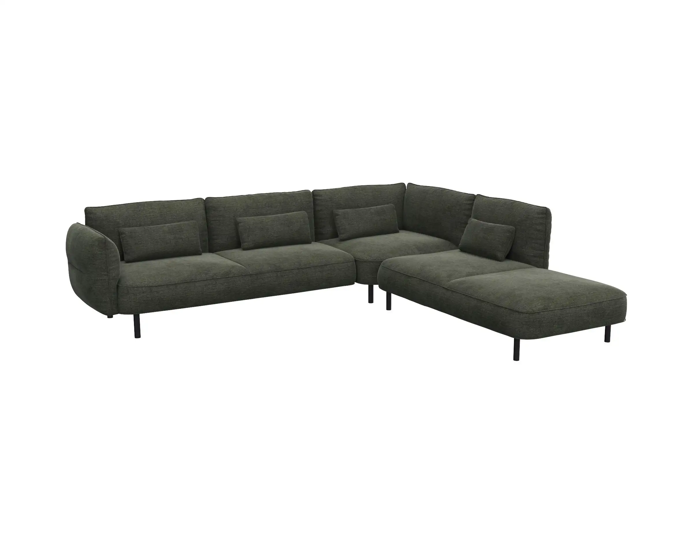 Flexlux 3 Sitzer Eckcouch Open-End Bild 2