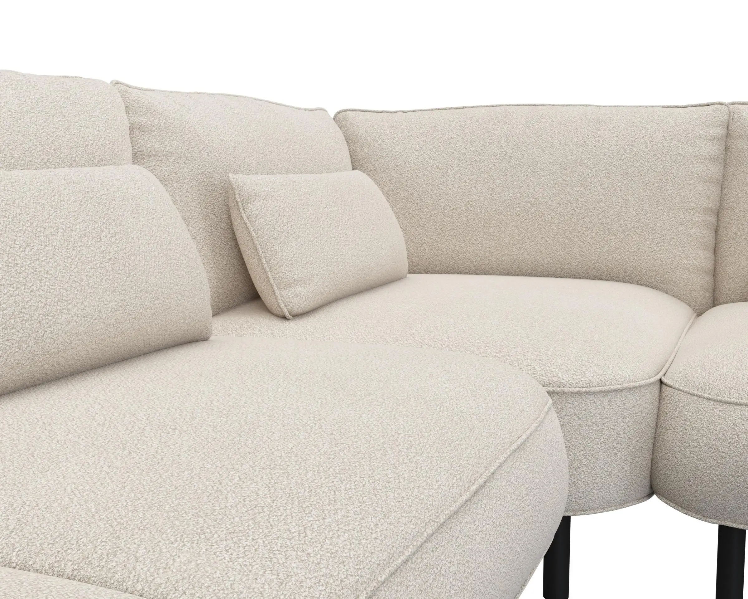 Flexlux 3 Sitzer Eckcouch Open-End Bild 4