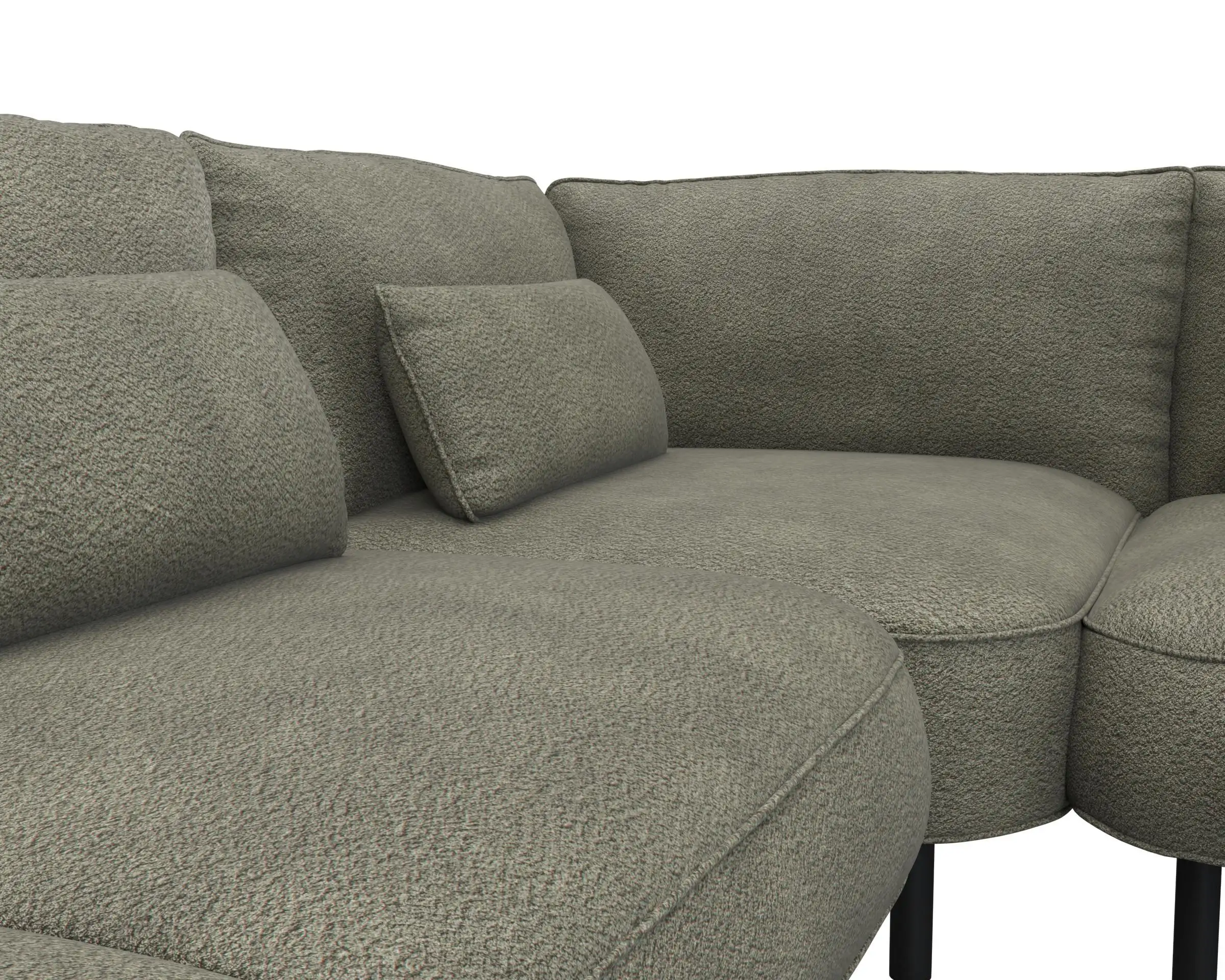 Flexlux 3 Sitzer Eckcouch Open-End Bild 4