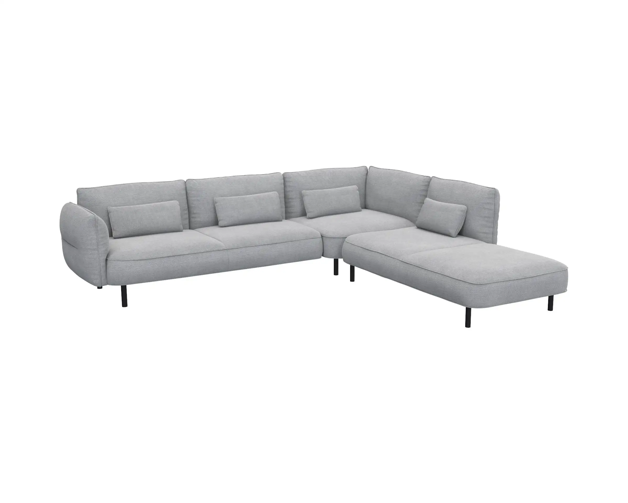 Flexlux 3 Sitzer Eckcouch Open-End Bild 2