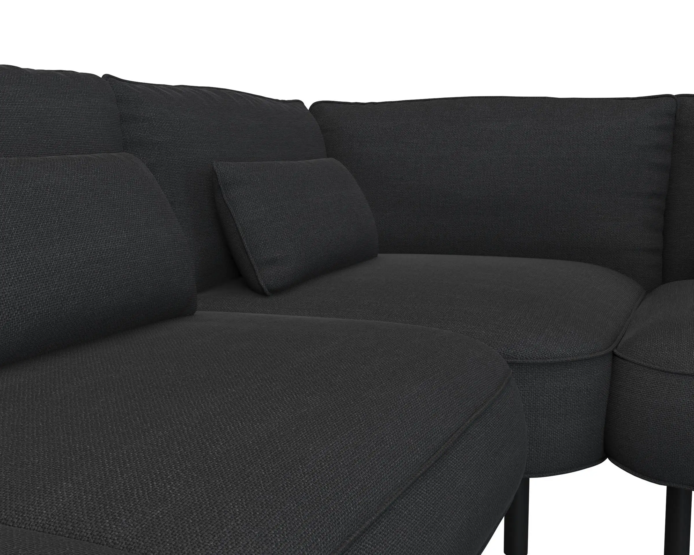 Flexlux 3 Sitzer Eckcouch Open-End Bild 4