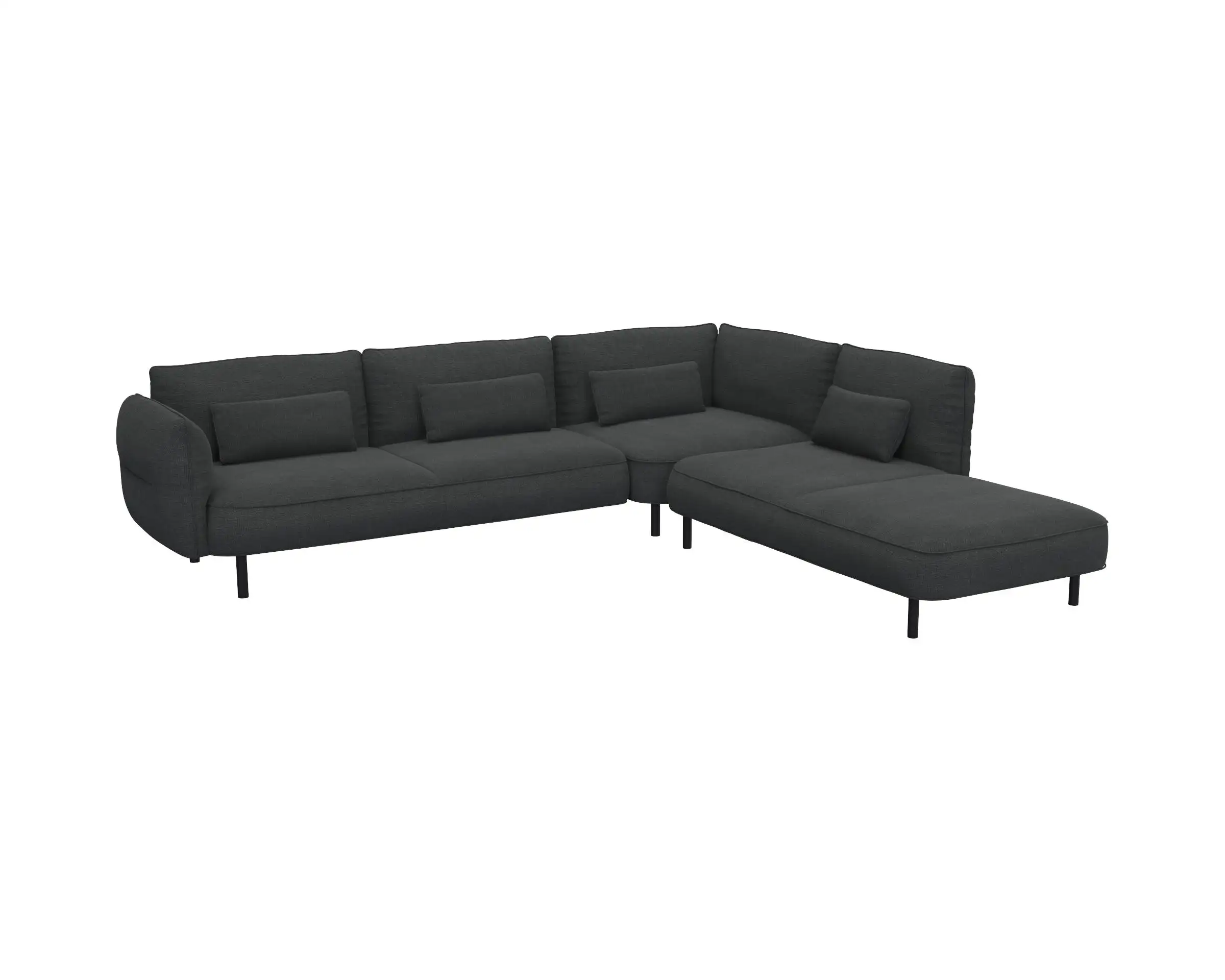Flexlux 3 Sitzer Eckcouch Open-End Bild 2