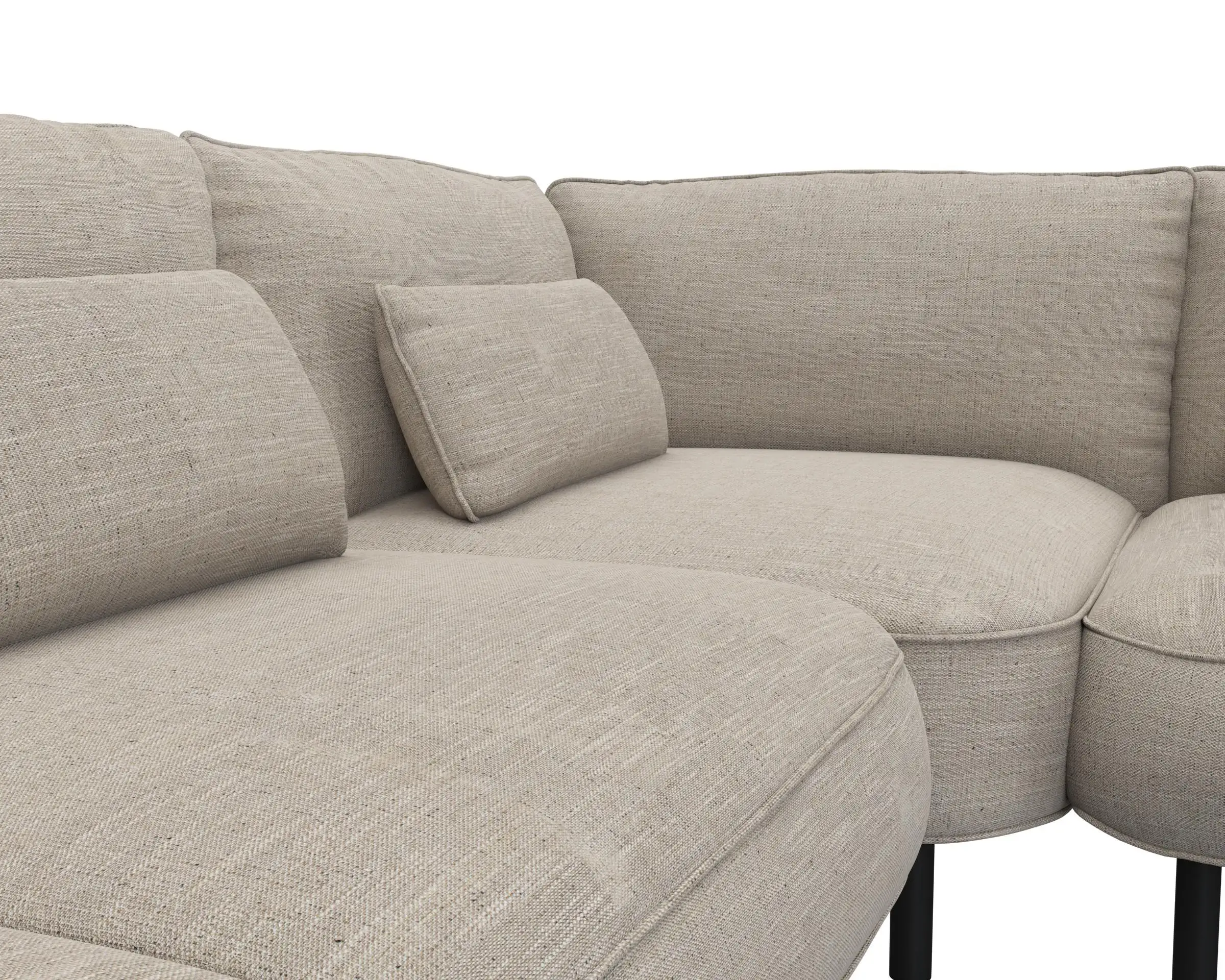 Flexlux 3 Sitzer Eckcouch Open-End Bild 4