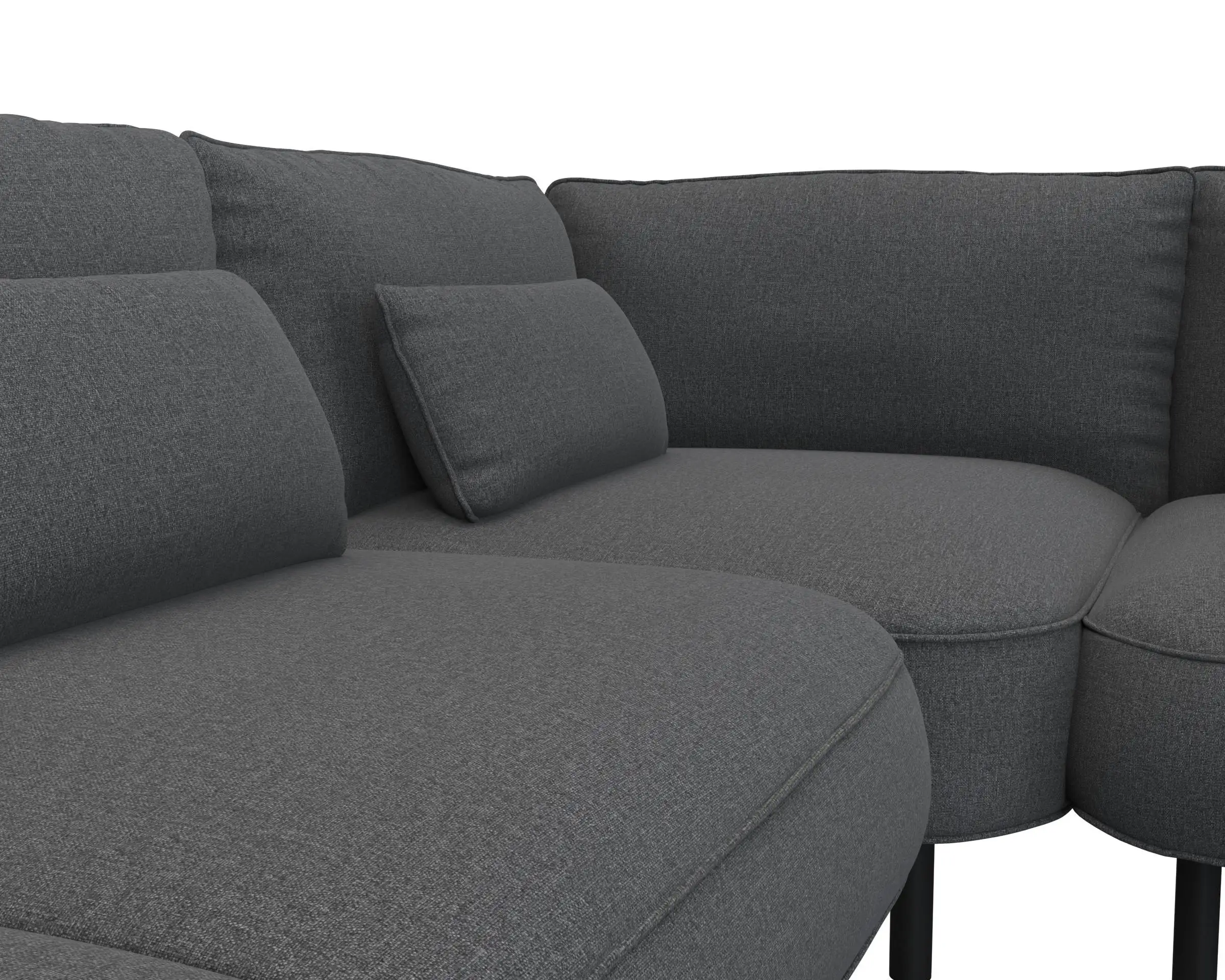 Flexlux 3 Sitzer Eckcouch Open-End Bild 4