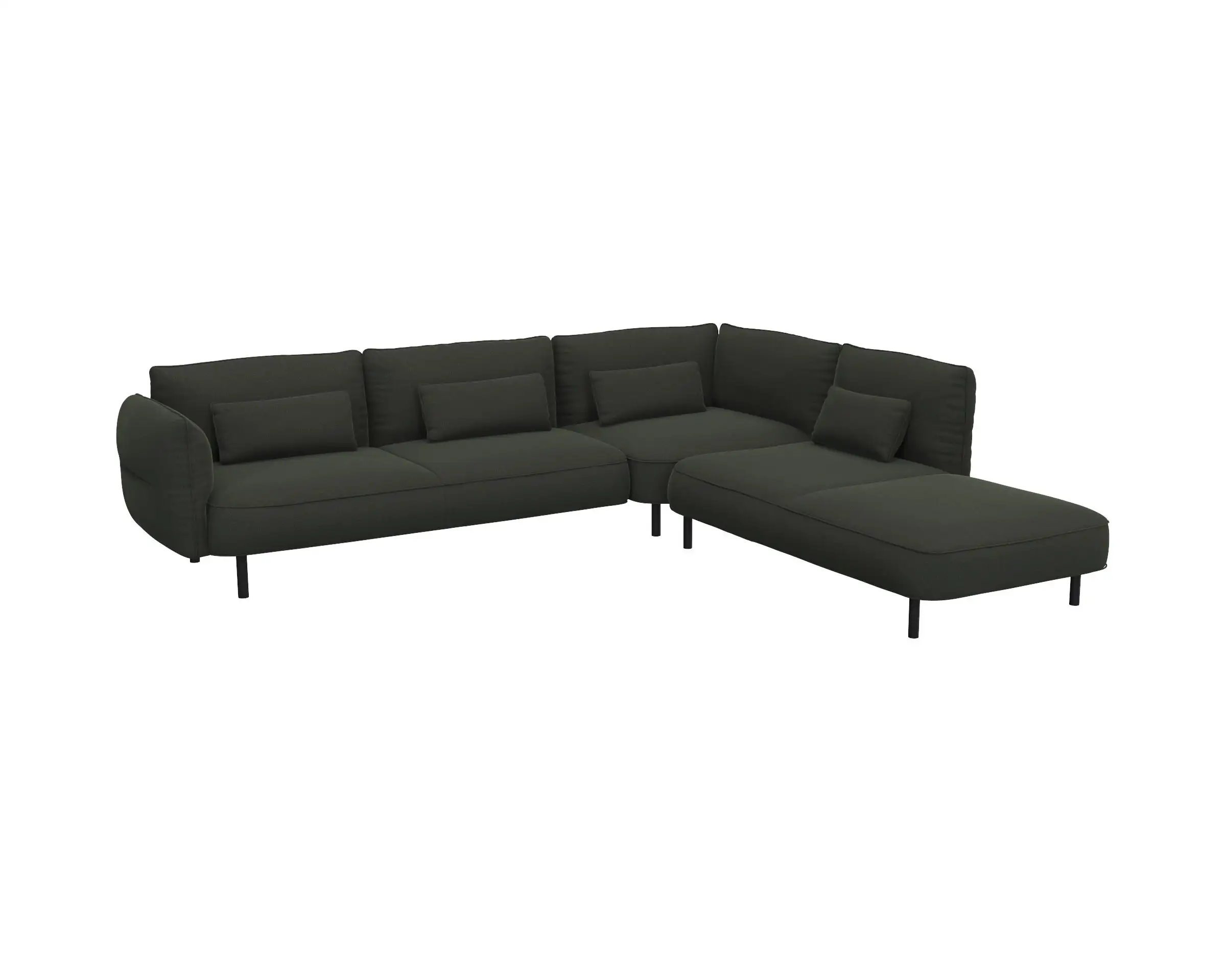 Flexlux 3 Sitzer Eckcouch Open-End Bild 2