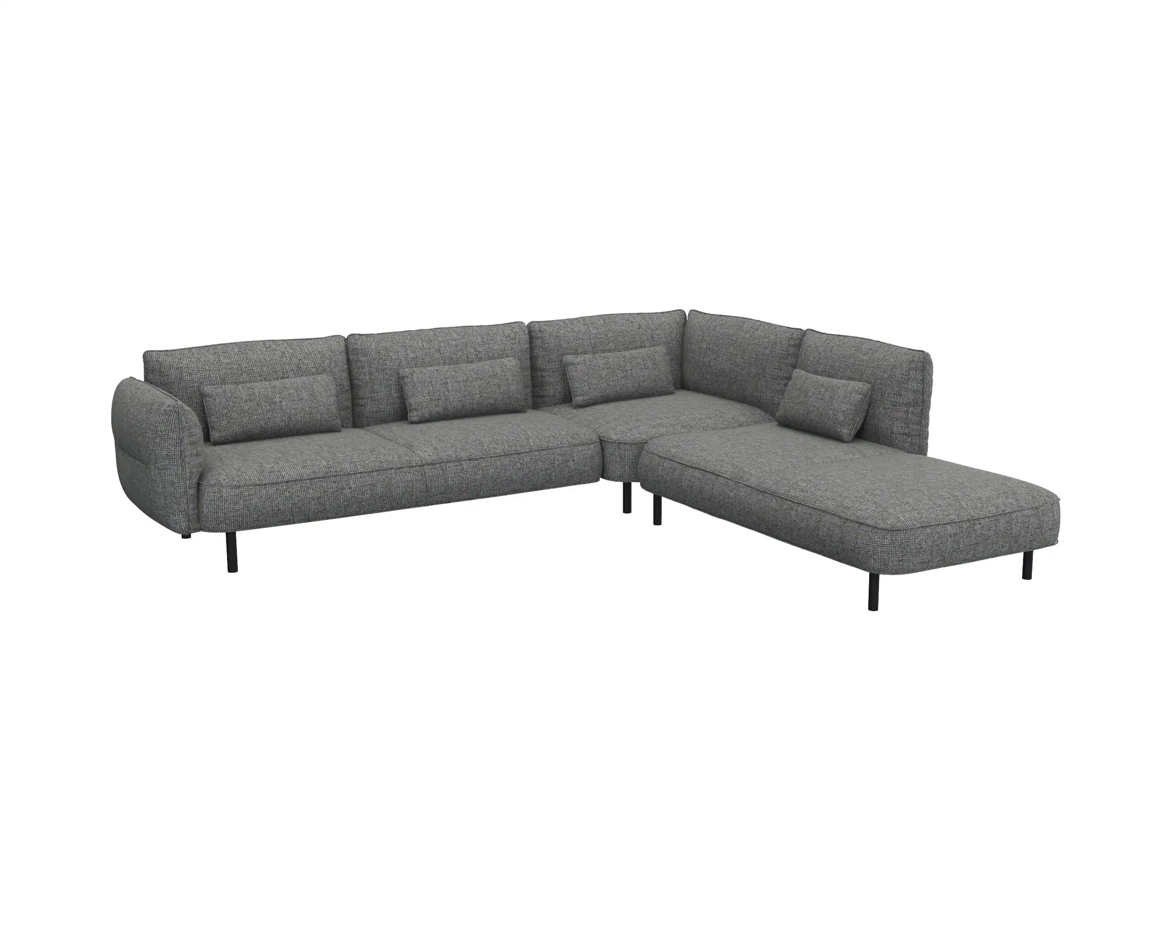 Flexlux 3 Sitzer Eckcouch Open-End Bild 2