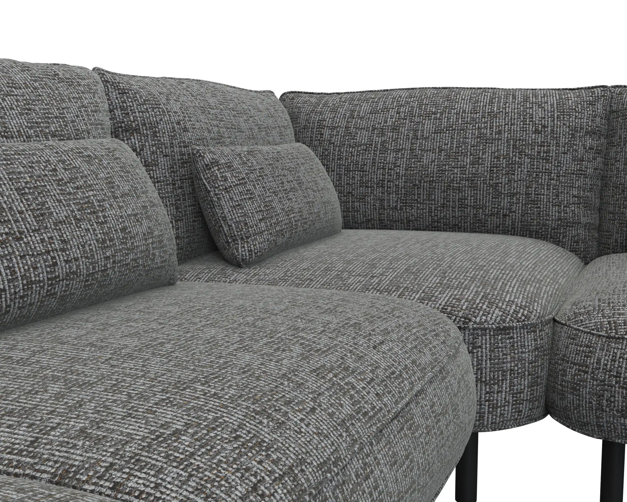 Flexlux 3 Sitzer Eckcouch Open-End Bild 4