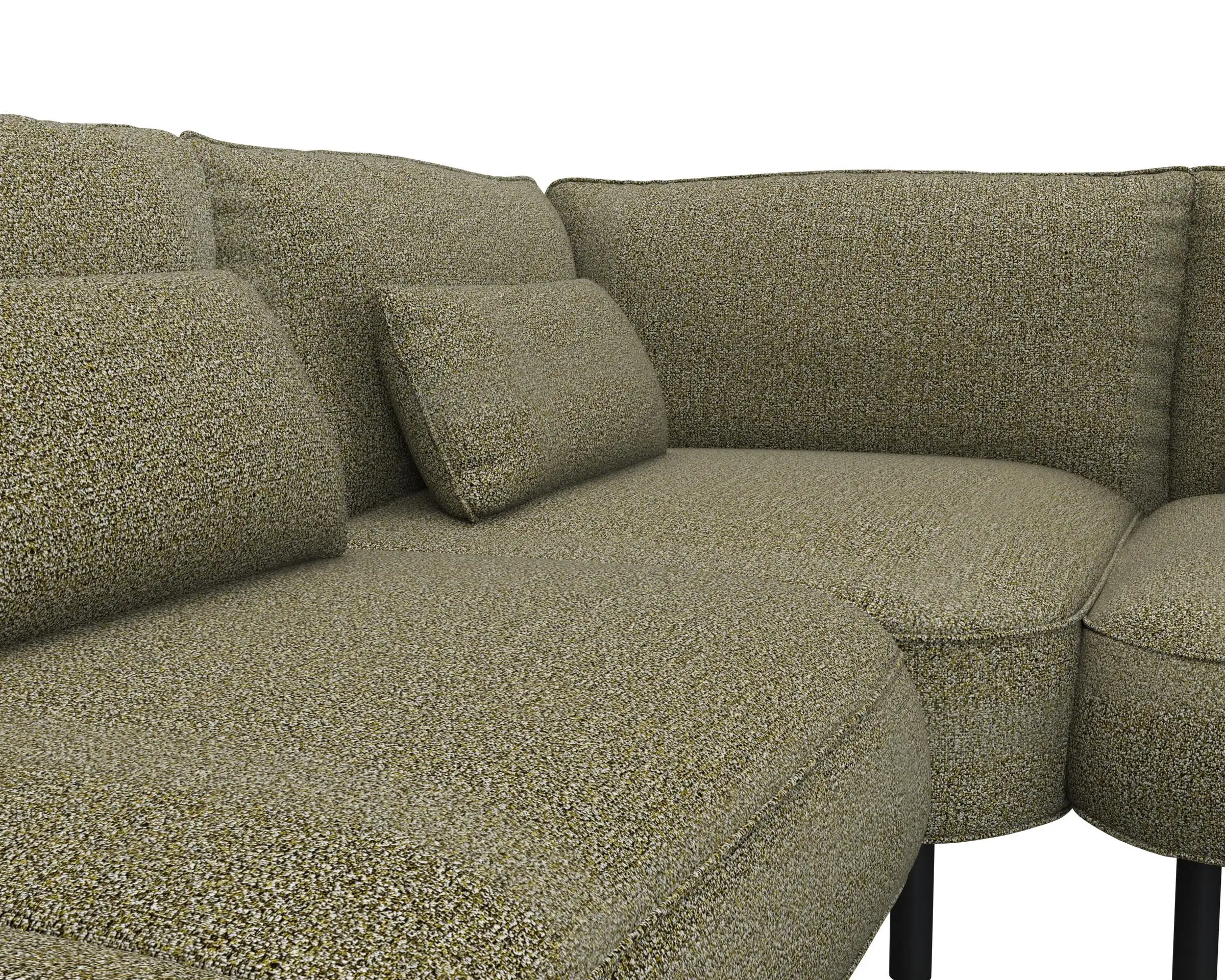 Flexlux 3 Sitzer Eckcouch Open-End Bild 4