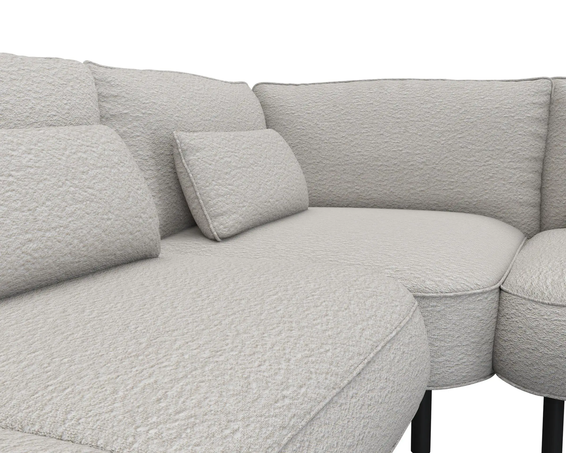 Flexlux 3 Sitzer Eckcouch Open-End Bild 4