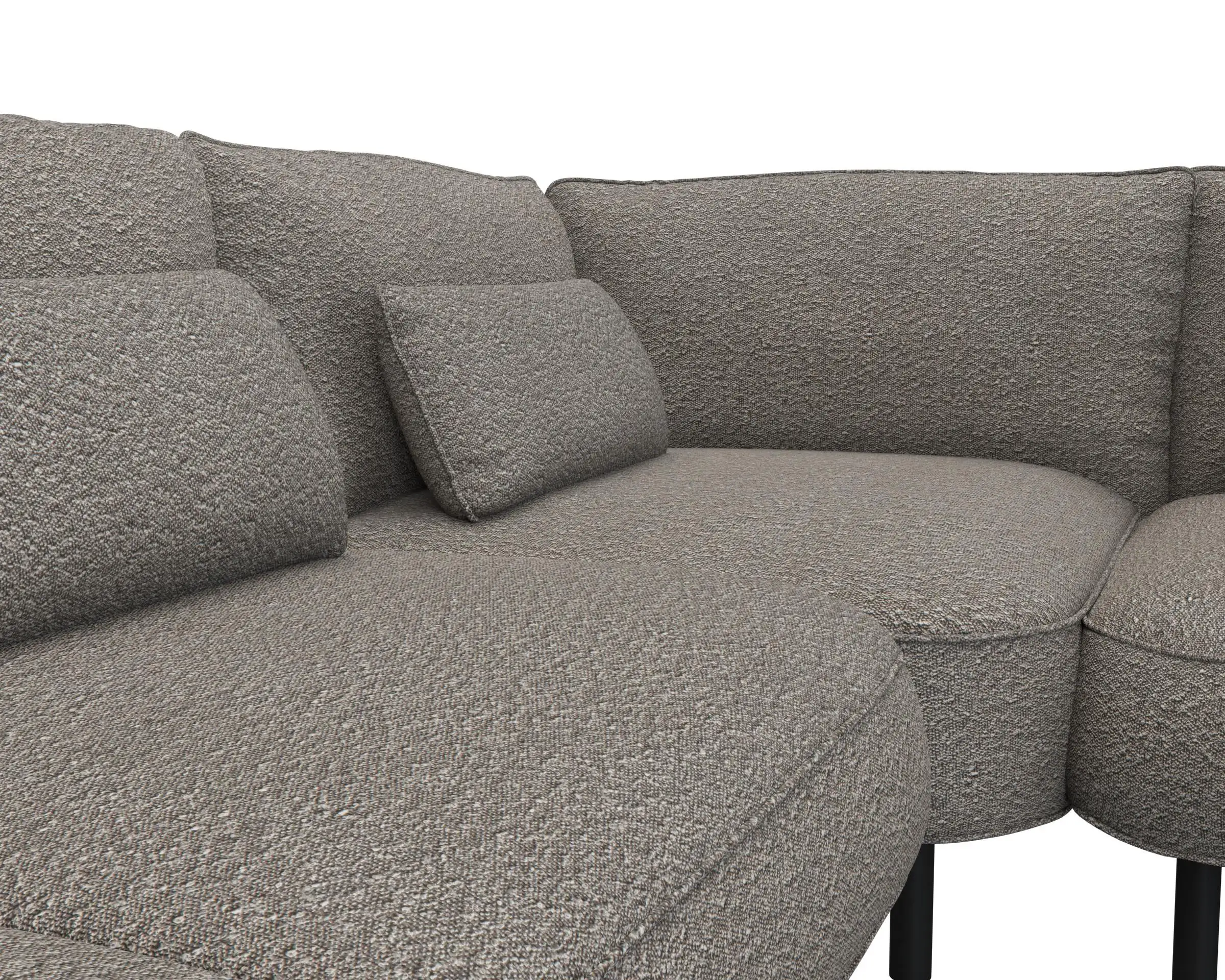 Flexlux 3 Sitzer Eckcouch Open-End Bild 4