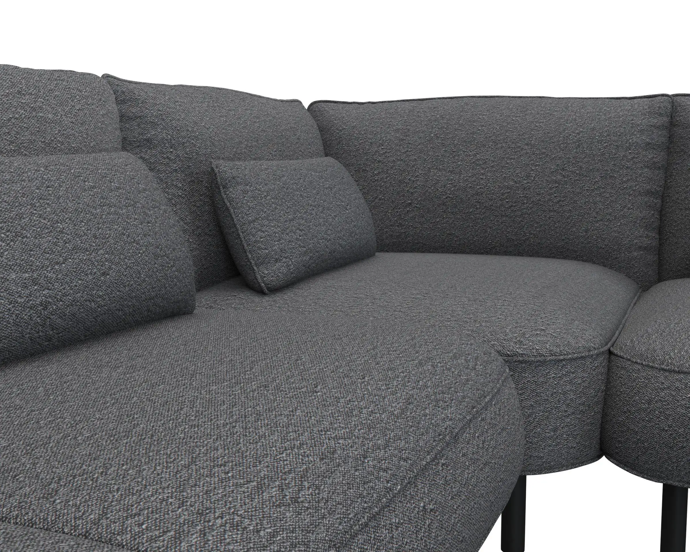 Flexlux 3 Sitzer Eckcouch Open-End Bild 4
